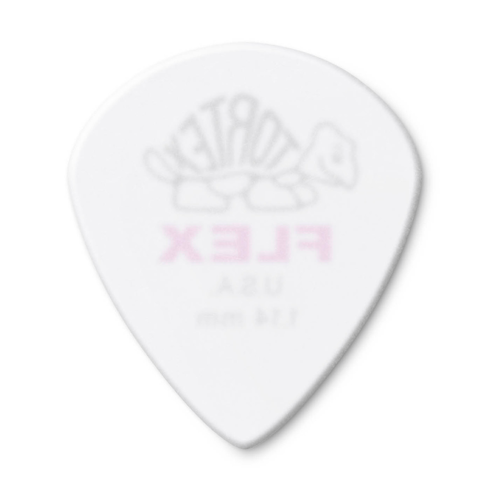 Dunlop Tortex Flex Plettri Per Chitarra Tipo Jazz Bianco 1,50mm - Scegli La Confezione!