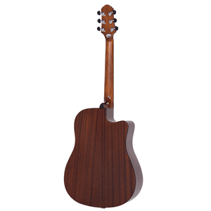 Violão Aço Crafter Folk Cutway HD-250CE/NPro com Equalizador PL-T NV Gold e Bag para Canhoto