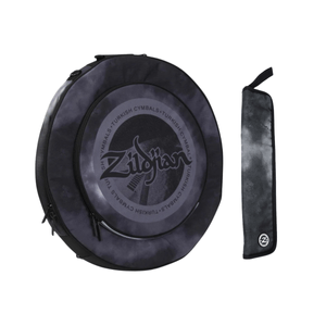 Kit Zildjian Bag de Pratos e Bag de Baquetas Student Black Rain