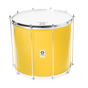 Surdo de Axé Timbra 18" x 40 cm Alumínio Amarelo