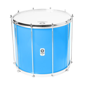 Surdo de Axé Timbra 18" x 40 cm Alumínio Azul Claro