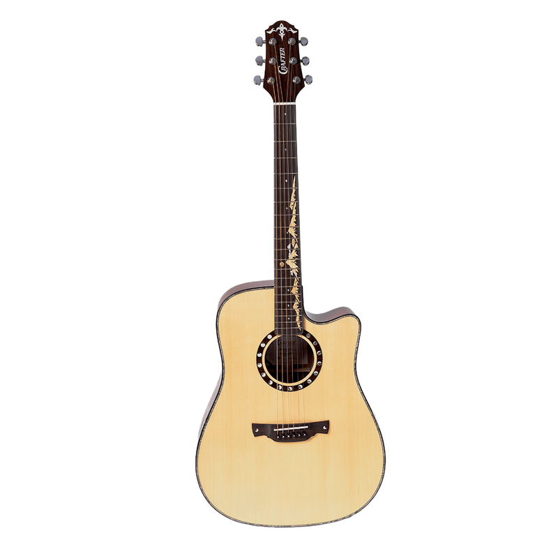 16972-VIOLAO FOLK CUTAWAY TSOLID SPRUCE BS MOGNO EQ DS-2 PRO MLD-MAHO-CE ANIV.C BAG M-LINE CRAFTER -3-
