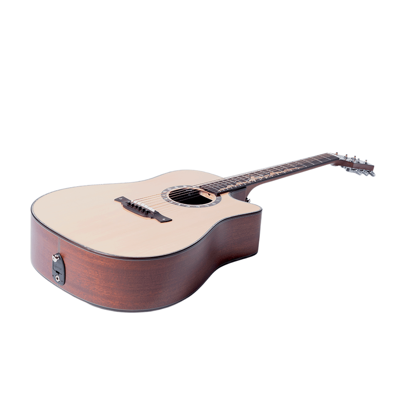 16972-VIOLAO FOLK CUTAWAY TSOLID SPRUCE BS MOGNO EQ DS-2 PRO MLD-MAHO-CE ANIV.C BAG M-LINE CRAFTER -4-