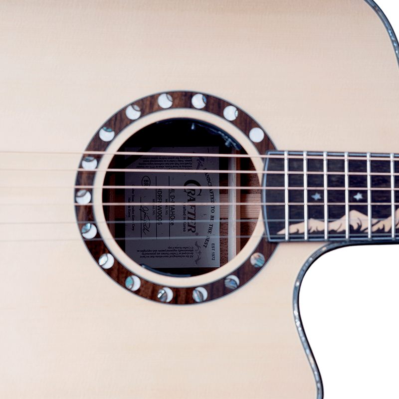 16972-VIOLAO FOLK CUTAWAY TSOLID SPRUCE BS MOGNO EQ DS-2 PRO MLD-MAHO-CE ANIV.C BAG M-LINE CRAFTER -7-