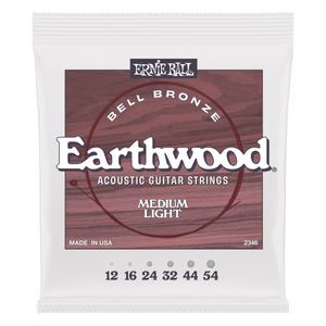 Corda Ernie Ball 012 Earthwood Bell Bronze P02346 para Violão Aço