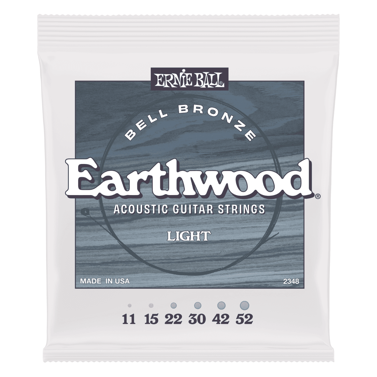 Corda Ernie Ball 009 Earthwood Phosphor Bronze para Violão Aço 12
