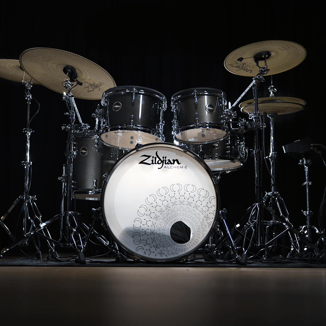 Bateria Eletrônica Zildjian Alchem-E Gold EX ZAGEX com módulo E