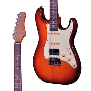GUITARRA CRAFTER MODERN SEOUL II S SUNBURST COM BAG