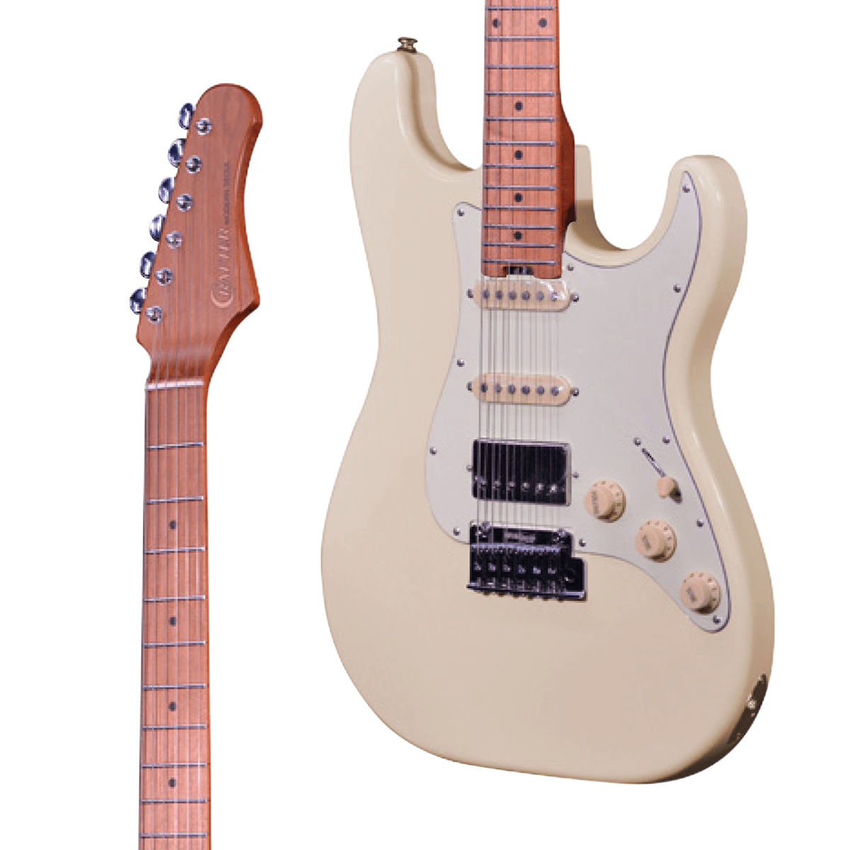 GUITARRA CRAFTER MODERN SEOUL II S WHITE COM BAG | FastStore PDP
