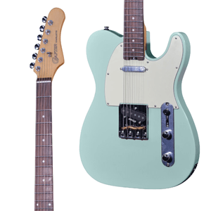 GUITARRA CRAFTER MODERN SERA T GREEN COM BAG