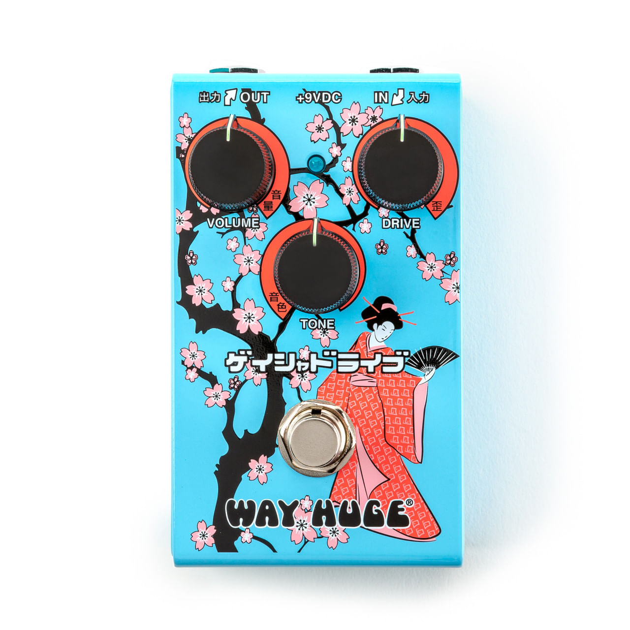 ギター Way Huge geisha drive Pedal Way Huge Smalls Geisha Drive WM32B — Overdrive/Distortion