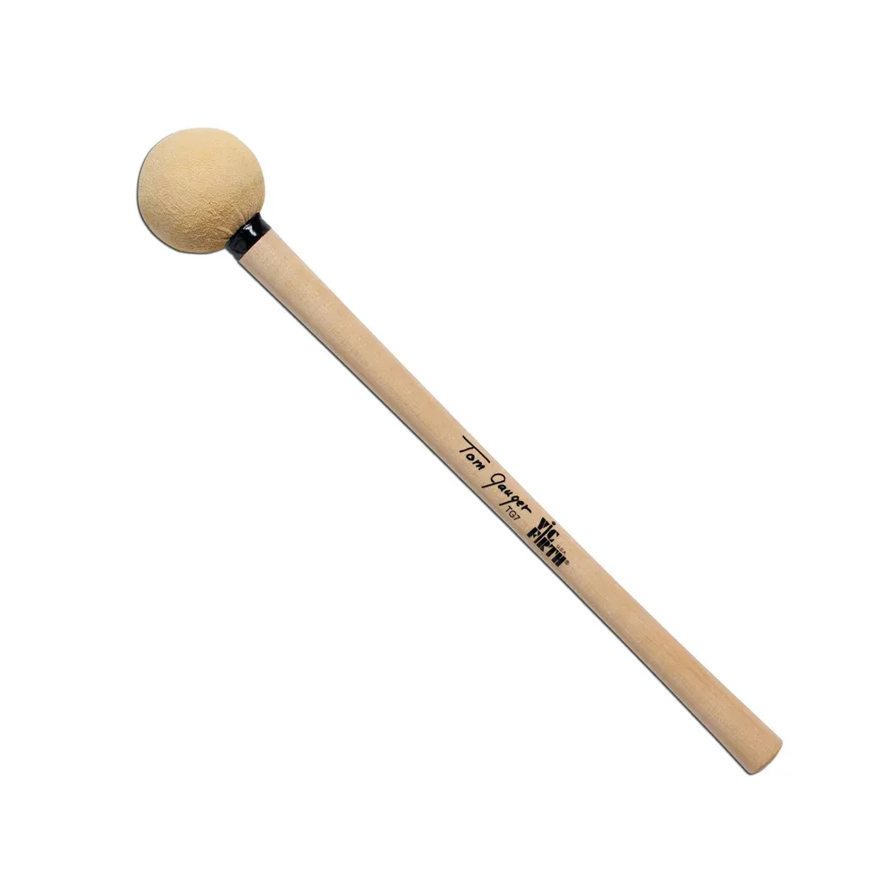 Baqueta Mallet Vic Firth TG07 Tom Gauger Ultra Staccato com Ponta de Camurça – Par