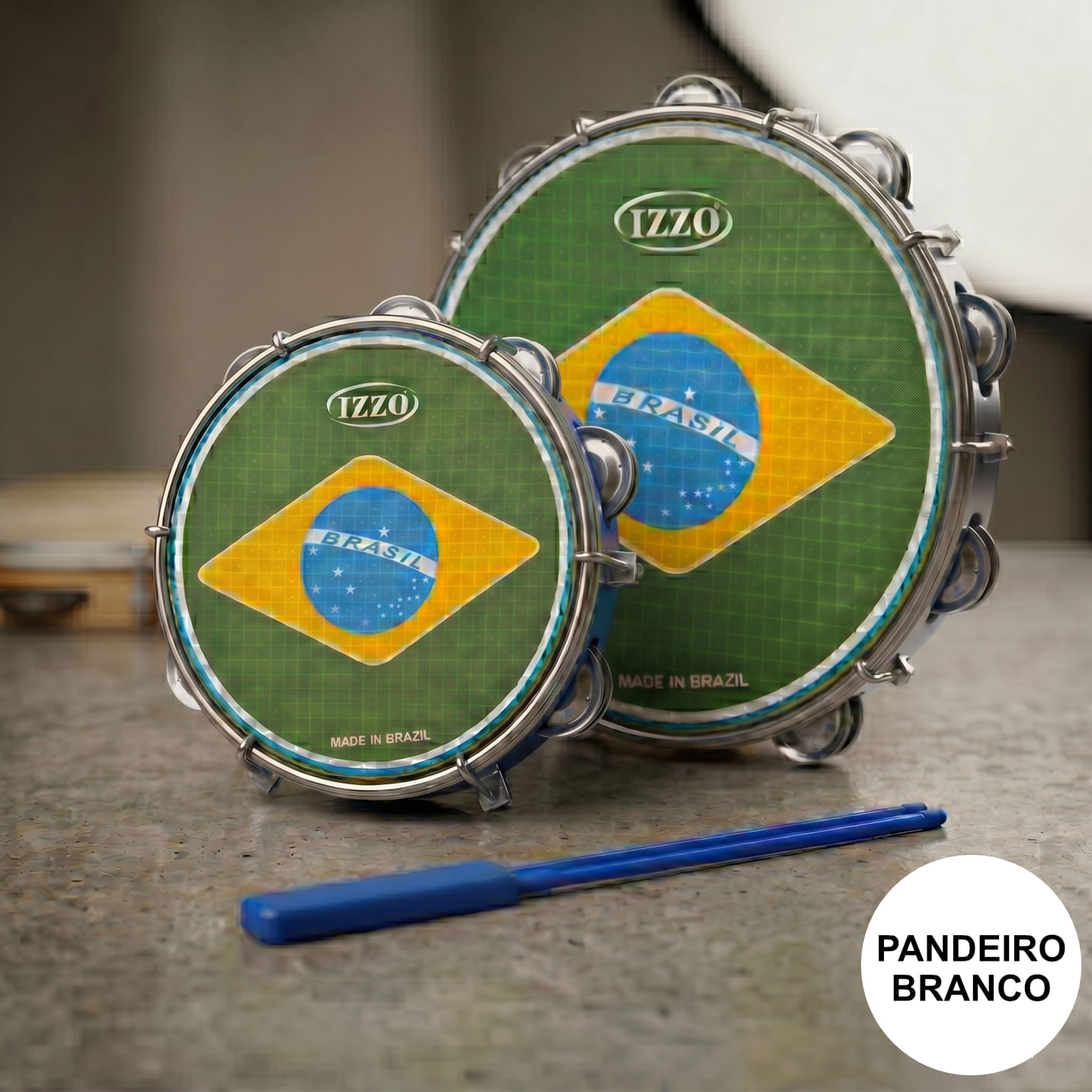 IZZO ブラジルPANDEIRO Pandeiro Meia Lua Izzo Vermelho | FastStore PDP